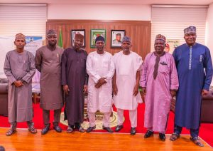 Read more about the article NATIONAL PROJECT COORDINATOR MR.SANUSI ABUBAKAR AND TEAM HELD KEY MEETING WITH ADAMAWA STATE GOVERNOR.
